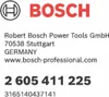 Bosch 2 605 411 225, PSM Ventaro 1400, 3 szt. Podgląd zdjęcia produktu 5