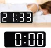 Digitálne hodiny v severoeurópskom štýle, biele, Náhľad obrázku produktu 7