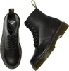A pair of black Dr. Martens boots shown from two different angles on a white background. Produktbild-Vorschau