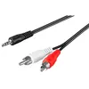 Goobay 50441 Câble adaptateur audio AUX, jack 3,5 mm vers Voir les images du produit 1