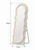 INONEFT Wellenförmiger Standspiegel mit LED, 150x45cm Produktbild-Vorschau 7