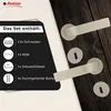DOMINO Türgriff Drückergarnitur BB-Buntbart | Rund-Rosette Produktbild-Vorschau 4