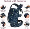 Porte-bébé Momcozy en coton, nuit étoilée Voir les images du produit 2