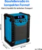 MEDION E65895 Baustellenradio mit Akku (robustes Gehäuse, Produktbild-Vorschau 3