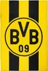 Borussia Dortmund BVB Bettwäsche Blockstreifen 135 x 200 cm Produktbild-Vorschau 3