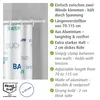 WENKO Teleskop Dusche Stange Vorhangs Klemmen Bad 70-115 cm Produktbild-Vorschau 3