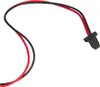 A black and red wire with a connector. Produktbild-Vorschau