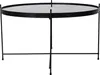 Couchtisch >Venezia< in Schwarz, Glas - 70x40x70cm Produktbild-Vorschau 4