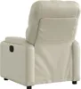 Relaxsessel Elektrisch Creme Kunstleder , Klassische Sessel Produktbild-Vorschau 4