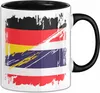 Thailand Deutschland Flagge Halb Deutscher Halb Thailänder Produktbild-Vorschau 1