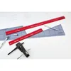transotype Schneidelineal aus Aluminium 300 mm rot Produktbild-Vorschau 5