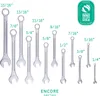 Ring-Maulschlüssel Set 12tlg. zöllig, Zoll Größen 1/4" - Produktbild-Vorschau 2