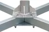 PremiumX Balkonständer PROFI 4x 50x50cm Stahl 1m Mast 60mm Produktbild-Vorschau 5