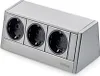EVOline® R-Dock Aluminium SILBER mit 3 x VDE Steckdosen / Produktbild-Vorschau 1