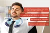 Ein Mann und weißem Oberteil steht lächelnd im Freien und trägt den Unold NACKENVE Produktbild-Vorschau