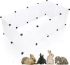 Jiubiaz Kleintierkäfig Freigehege 145x75x45cm DIY Produktbild-Vorschau 1