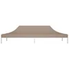 vidaXL Toit de tente de réception 6x3 m taupe 270 g/mÂ Voir les images du produit 8