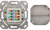 Presa universale CAT.6 con telaio di montaggio (bianco, 2x Anteprima dell’immagine prodotto 7