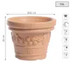 Květináč DECORA 35 cm - barva: cihla Anteprima dell’immagine prodotto 14