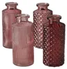 Boltze Vase Panja (4 pièces, couleur rose foncé/rose clair, Voir les images du produit 7