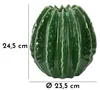 Mauro Ferretti Vase Kaktuskugel Ø 23,5x24,5 cm Produktbild-Vorschau 6