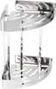 Edelstahl Double-Layer Triangular Corner Dusche Lagerung Produktbild-Vorschau 4