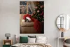 MuchoWow® Poster Schnee - Weihnachtsbaum - Weihnachten Produktbild-Vorschau 4
