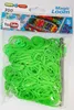 65008 - Loom Bands grün, 300 Stk. + Häkelnadel & Clips Produktbild-Vorschau 2