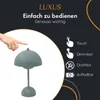 - Stolní lampa Touch Deluxe - Josephine - Khaki - H30 x Ø16 Náhled obrázku produktu 2