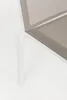 4er Set Stühle 50 x 61 x 88,5 cm Aluminium und Textil Weiß Produktbild-Vorschau 8
