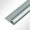Lysel® Kederschiene Kederleiste Aluminium 0° eloxiert für Produktbild-Vorschau 1