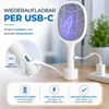Elektrische Fliegenklatsche mit USB Ladestecker & Halterung Produktbild-Vorschau 7