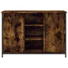 vidaXL Kredens dąb wędzony 100x35x70 cm materiał Podgląd zdjęcia produktu 6