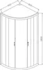 Invena | Duschkabine Marbella - 180 x 80 x 80cm - Halbrund Produktbild-Vorschau 7