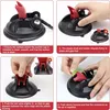 Saugnapf Haken 4 Stück Saugnapf Camping Set, Saughaken Produktbild-Vorschau 4