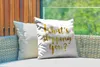 MuchoWow® Outdoor Kissen - Zitate - 'Was hält dich auf? - Produktbild-Vorschau 3