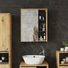Szafka łazienkowa z lustrem Vicco Viola Artisan/szary 60 x Podgląd zdjęcia produktu 3