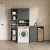 Armoire machine à laver Livinity Paolina Blanc/Artisan Voir les images du produit 3