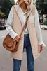 ASKSA Gilets réversibles femme Veste polaire sans manches Voir les images du produit 6