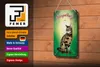 Blechschild Katze 12x18cm Bengalkatze 1792 Wanddeko Produktbild-Vorschau 3