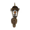 Außenleuchte Wand "Salzburg" Glas Tiffany Antik IP44 E27 Produktbild-Vorschau 6
