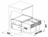 Blanco Select II 60/2 odpadkový kôš, 1 x 30 l a 1 x 19 l Náhľad obrázku produktu 2