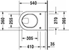 Duravit Duravit Wand-WC STARCK 3 flach 360x540mm we Produktbild-Vorschau 8