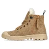 Palladium Pampa Hi Zip Wl Dear Brwn Aop Safari Größe EU 37 Produktbild-Vorschau 9