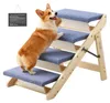VEVOR Honden trap, 630x470x490 mm, 4 treden, inklapbare Productafbeelding-voorbeeld 1