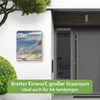 banjado Design Briefkasten Stahl silber mit Zeitungsfach Produktbild-Vorschau 5