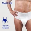 MoliCare Premium Mobile 10 Tropfen, XL, Weiß, 130 - 170 cm, Produktbild-Vorschau 3