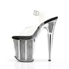 FLAMINGO-808SRS Damen Sandale von Pleaser, Transparent EU Produktbild-Vorschau 3