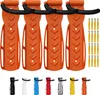 4 x WELLGRO Wand Fahrradhalter - Stahl Fahrrad Produktbild-Vorschau 1