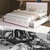 Čalúnená posteľ ProximaX 140x200 cm | 4 zásuvky a úložný Náhľad obrázku produktu 10